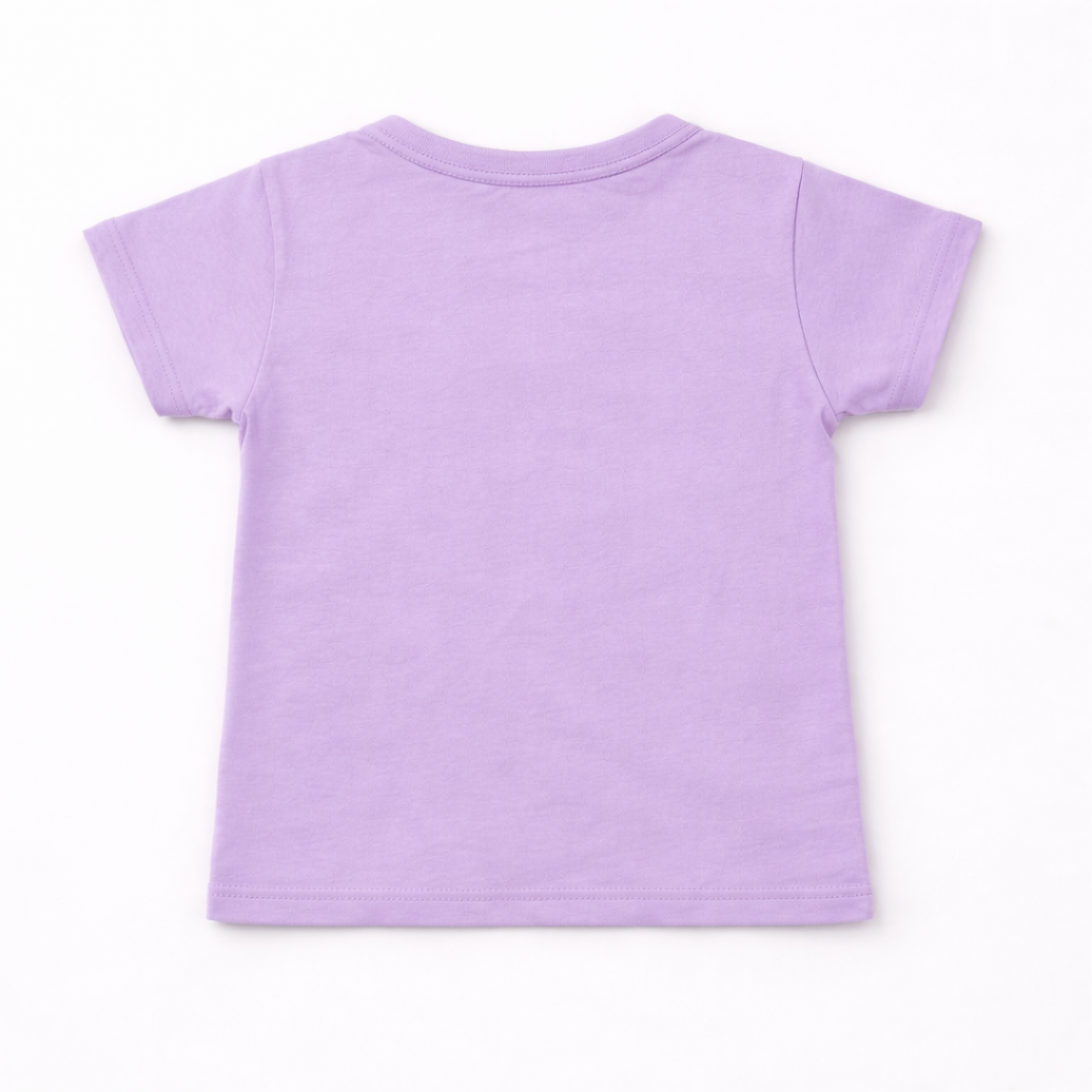 Meow Kitty Print Baby Co-ord Set – Soft Cotton Half Sleeve T-shirt & Shorts Set