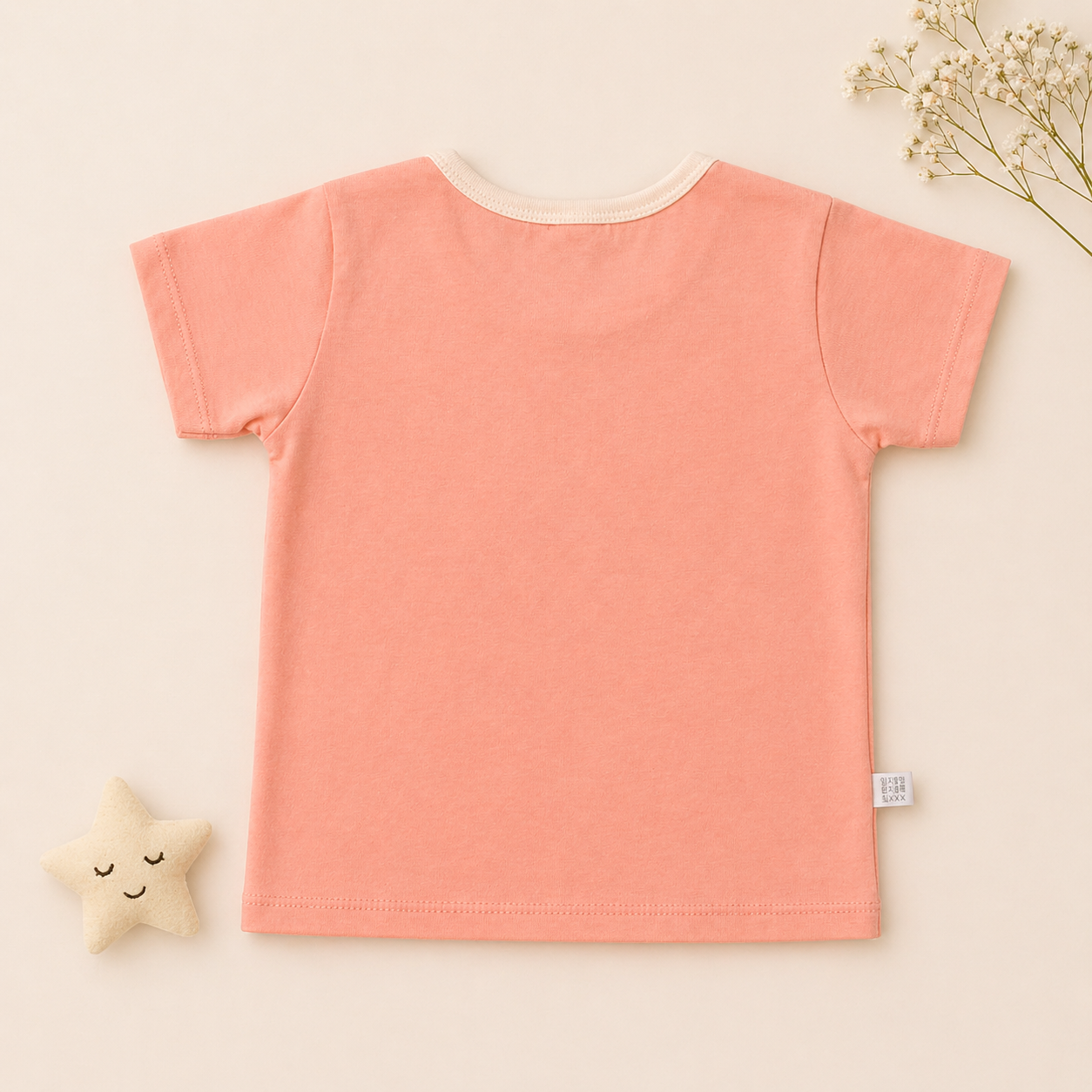 Kids Bunny Print T-Shirt – Soft Cotton Half Sleeve Tee
