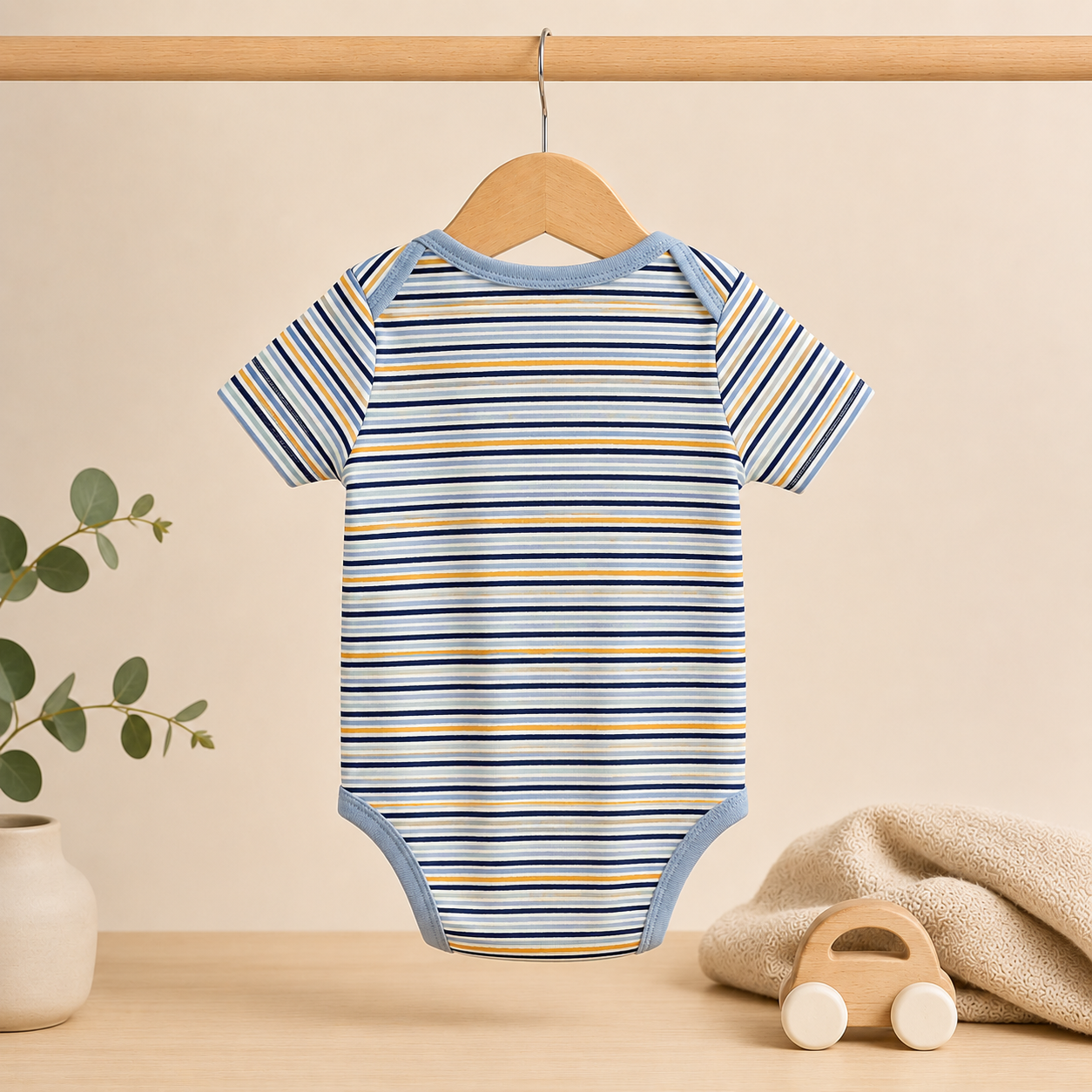 Infant Dinosaur Printed Bodysuit Pack of 3