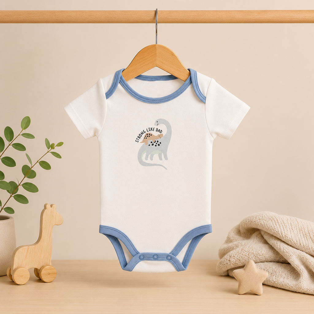 Infant Dinosaur Printed Bodysuit Pack of 3