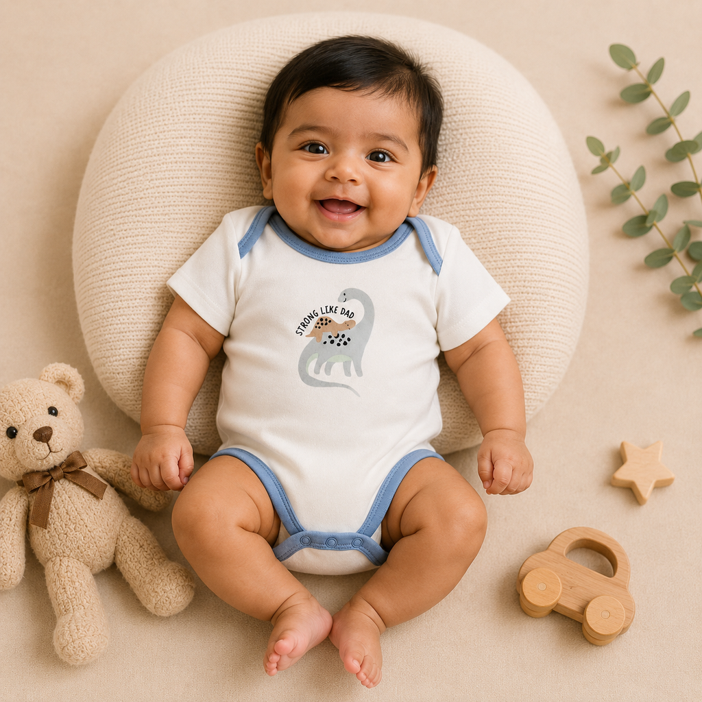 Infant Dinosaur Printed Bodysuit Pack of 3