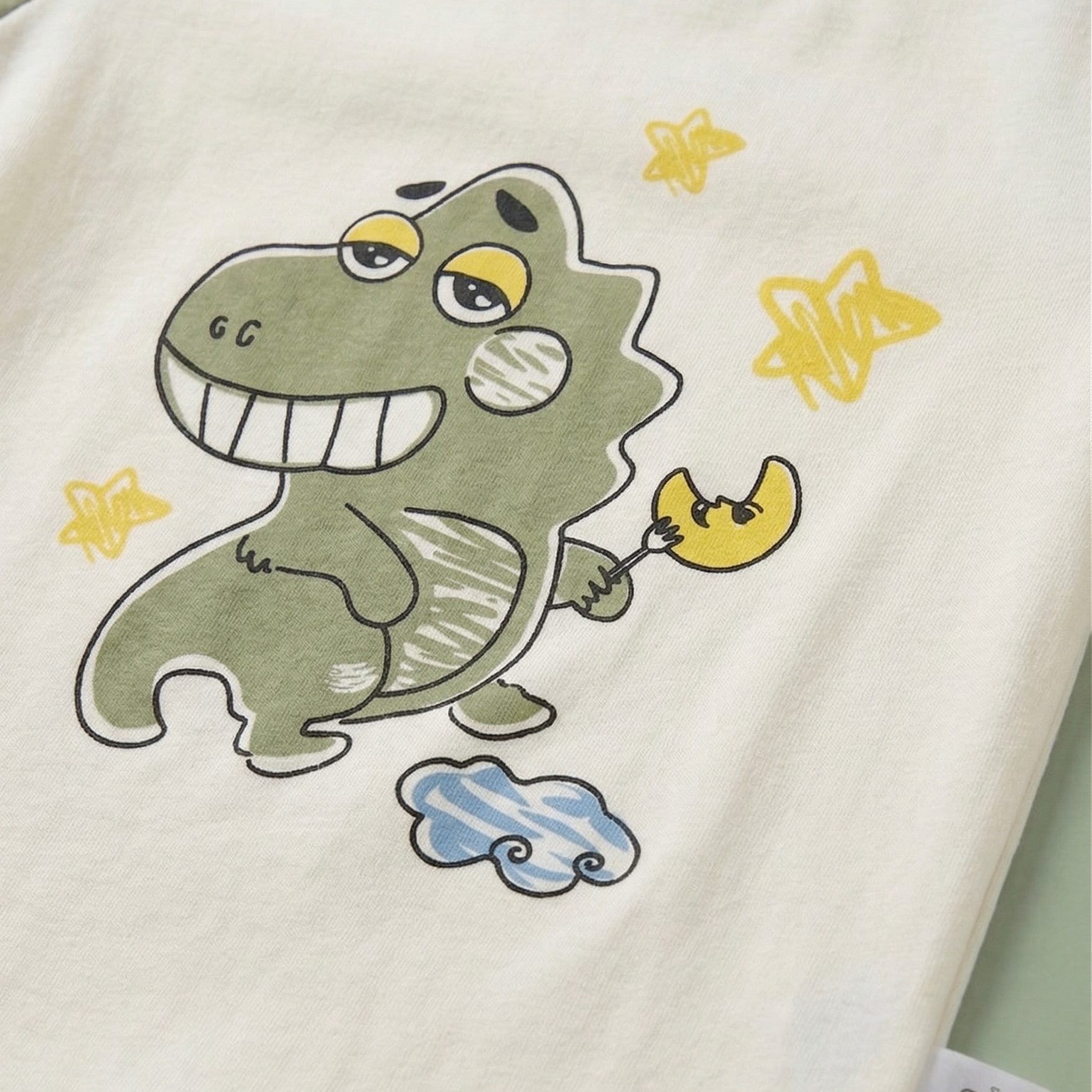 Dino Print Kids Pyjama Set