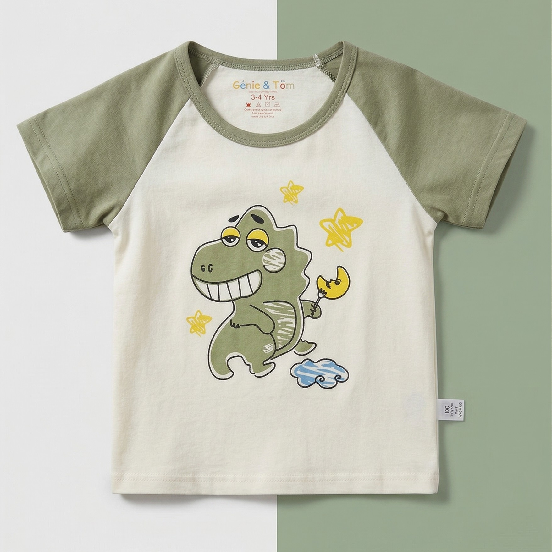 Dino Print Kids Pyjama Set