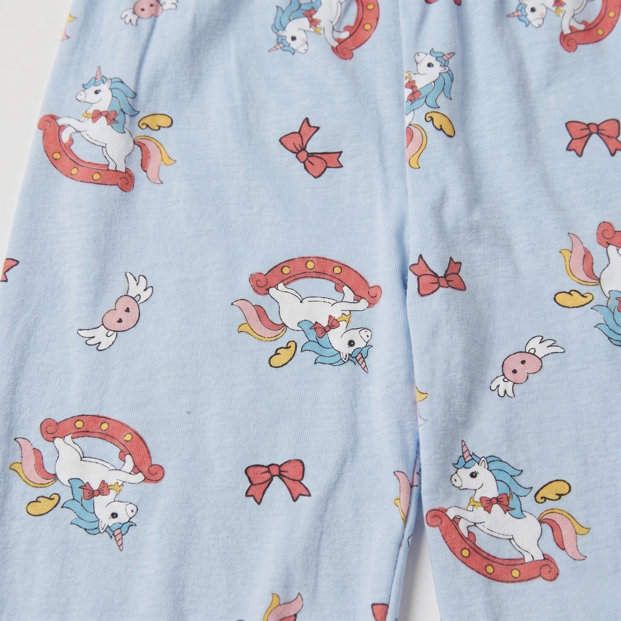 Unicorn Print Baby Co-ord Set – Soft Cotton Sleeveless Top & Pajama Set
