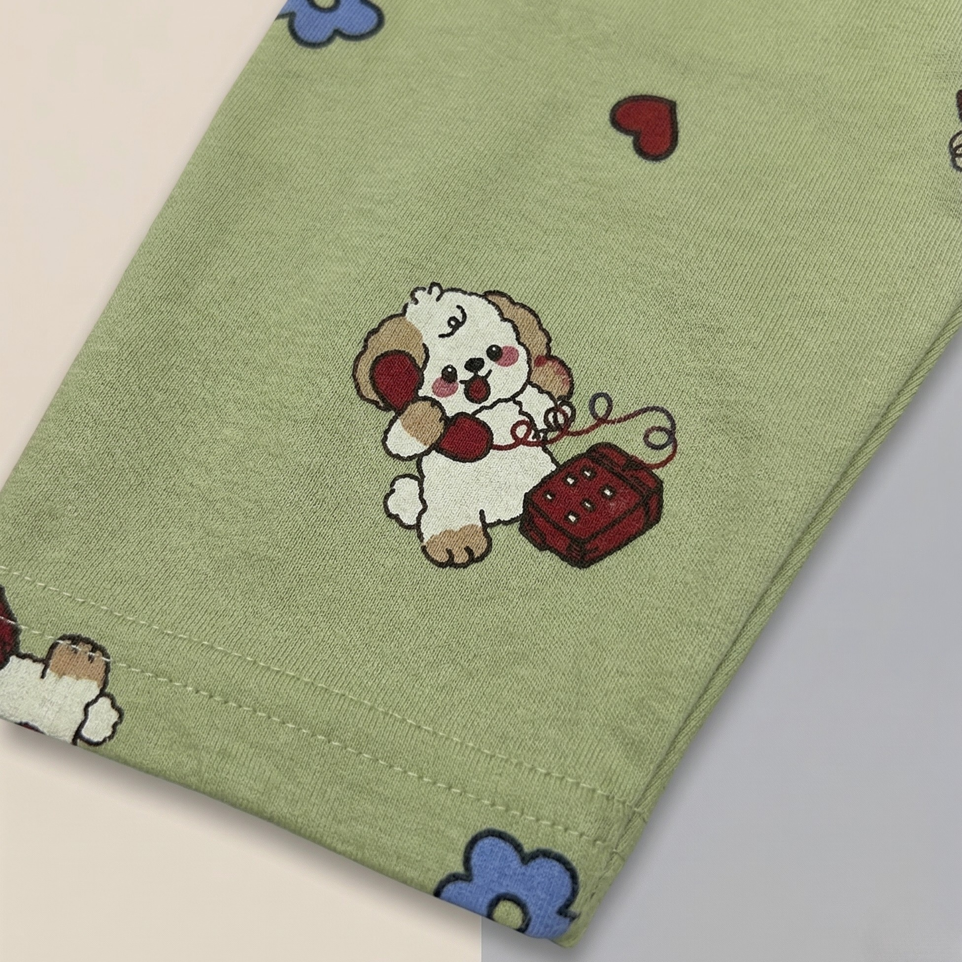 Happy Dog Baby Co-ord Set – Soft Cotton Half Sleeve T-shirt & Pajama Set
