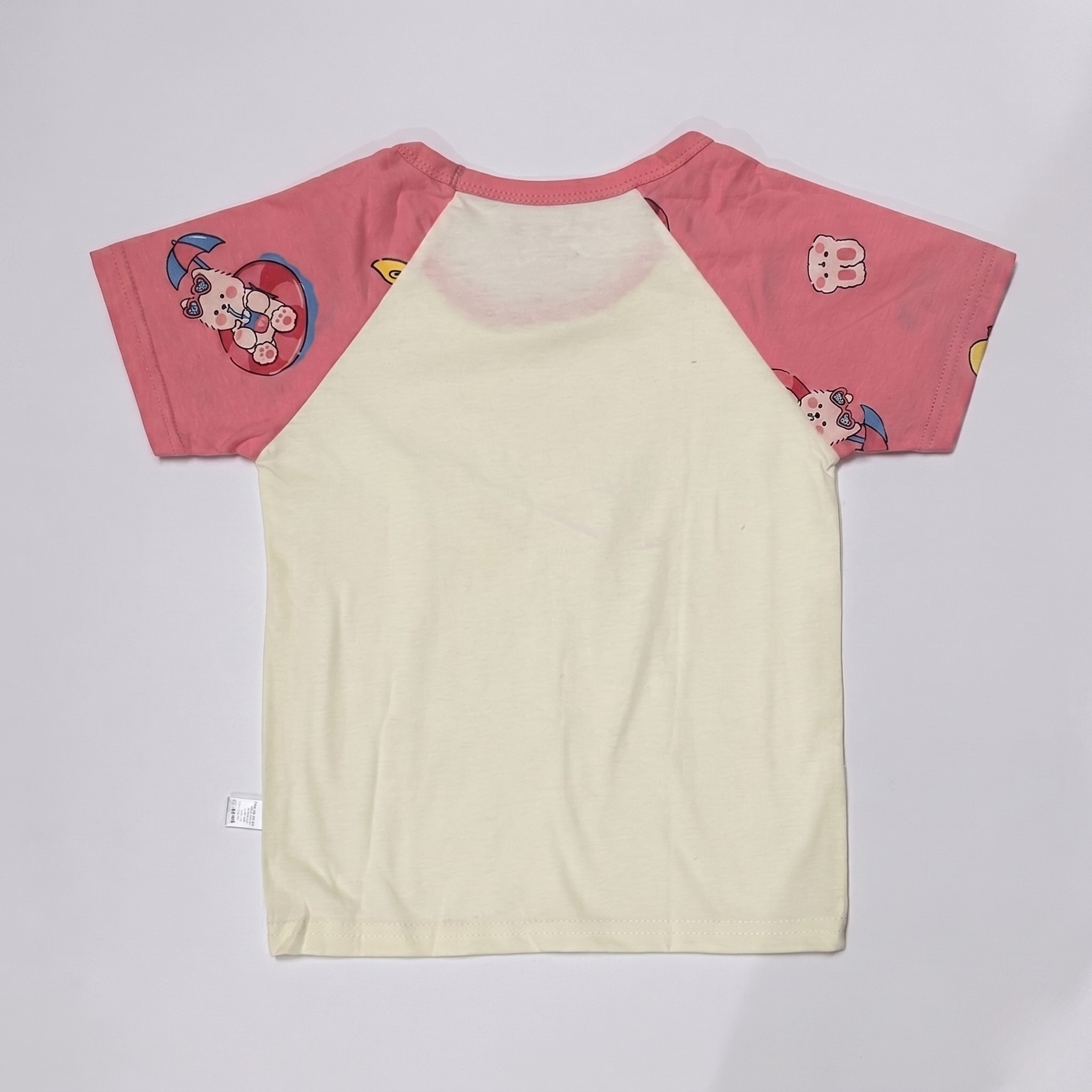 Holiday Bunny Baby Co-ord Set – Soft Cotton Half Sleeve T-shirt & Pajama Set