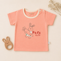 Kids Bunny Print T-Shirt – Soft Cotton Half Sleeve Tee