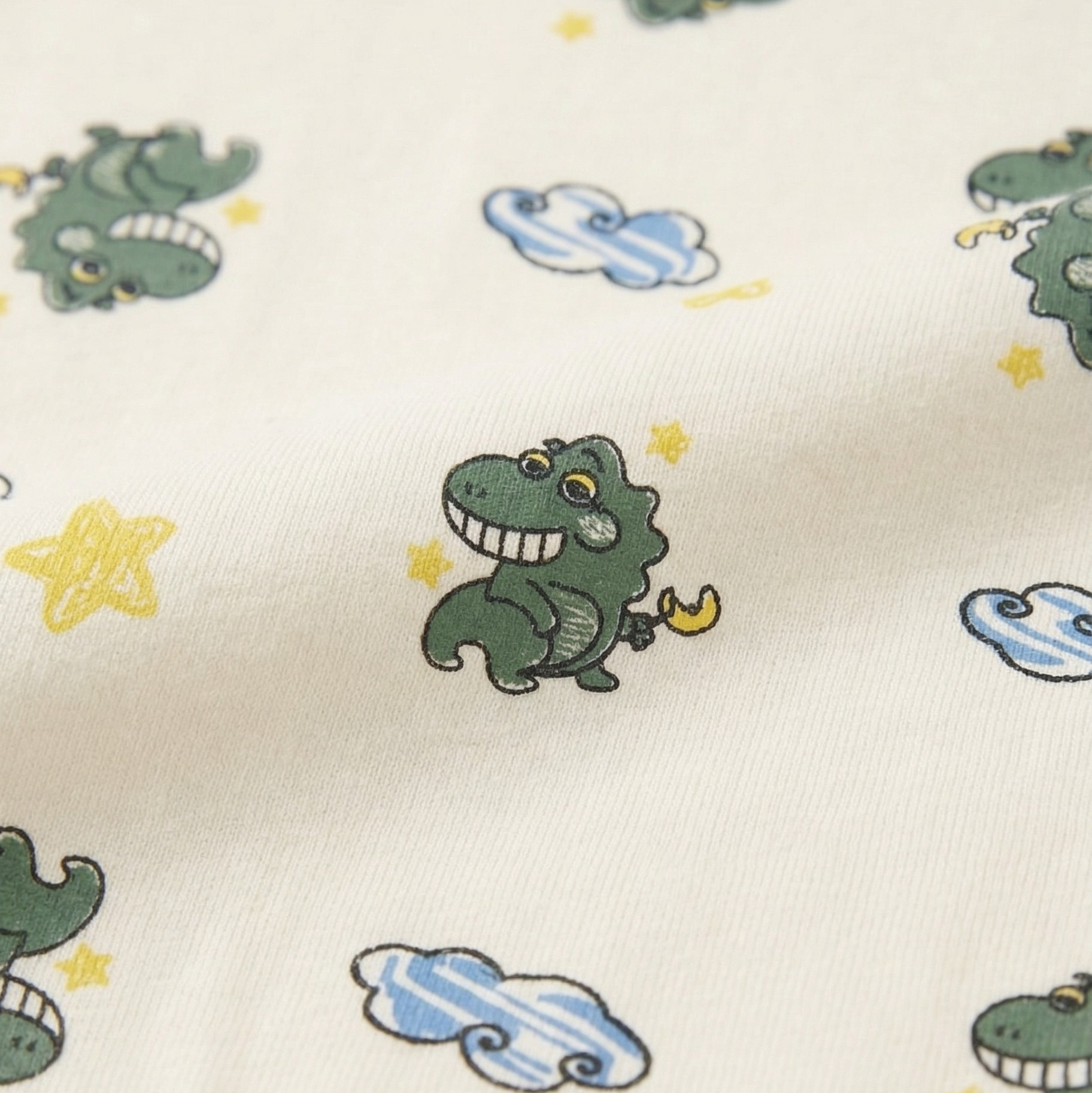Dino Print Kids Pyjama Set